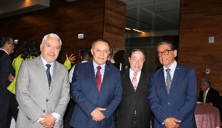  Gerardo Sánchez, Fernando Díaz de León, Ángel Candia y Juan Manuel Pérez.