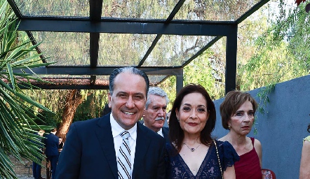  César Díaz y Mónica Medellín.