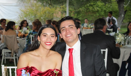  Ariana Ramírez y Gilberto Alonso.