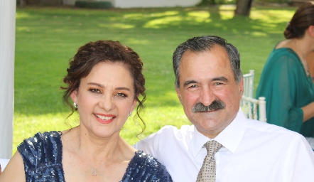  Georgina Jasso y Fernando Jiménez.