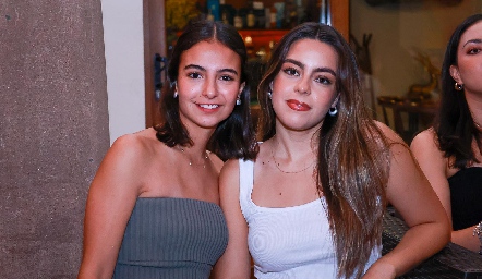  Marisol Corripio y Emilia Aranda.