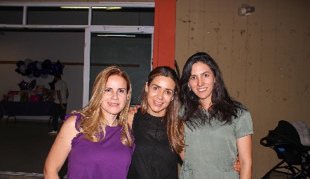  Michelle Baeza, Verónica Franco y Claudia Diaz de León.