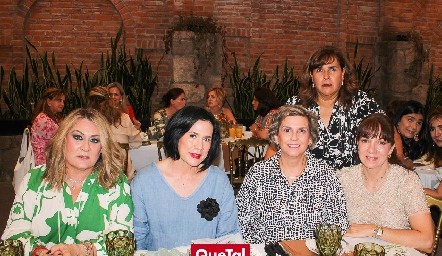  Carla Serna, Carmenchu Motilla, Gaby Portillo, Graciela Torres y Pituca Espinosa.