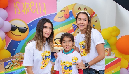  Aydee Loera con sus hijas Samantha e Isabella Vallejo.