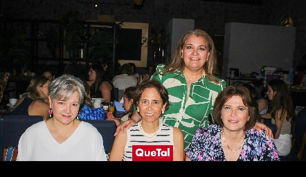  Celina Pérez, Diana Villegas, Martha Daniela Montalvo y Sahara González .