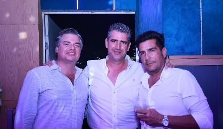  Juan Carlos Zermeño, Juan Güemes y Alejandro Ascanio.