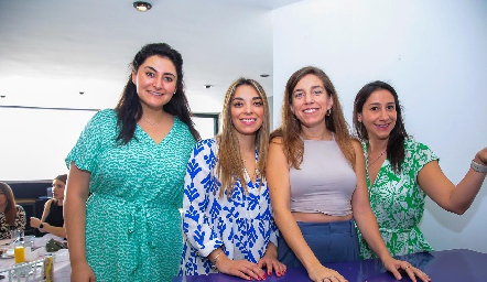  Ana Paola, Fernanda, Ceci González e Ingrid Delgado.