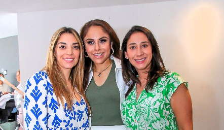  Fernanda Gaviño, Paola Longoria e Ingrid Delgado.