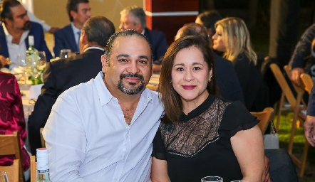  David Hernández y Pamela Irurzo.