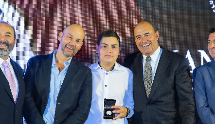  José Antonio González, Juan Pablo González y Fernando Pérez.
