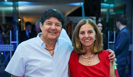  José Arturo González y Lucía Gómez.