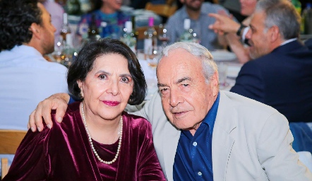  Manuel González y esposa.
