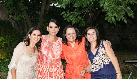  Verónica Guerra, Marily Espinosa, Coco Leos y Lety Pérez.
