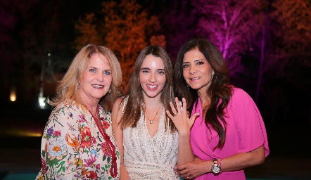  La novia con sus tías, Lynnette Pizzuto, Ana Paula y Claudia de los Santos.