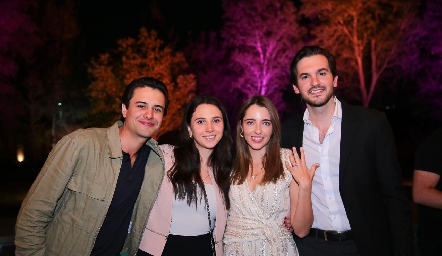  Gerardo Valle, Chiara Pizzuto, Ana Paula de los Santos y Eduardo Torre.