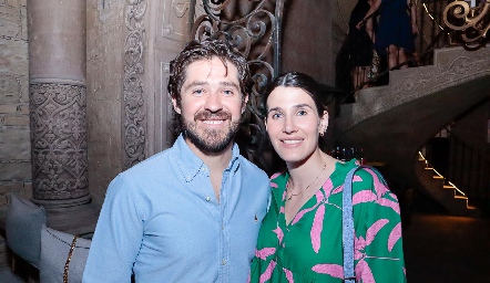  Juan Pablo Barragán y Ana Paula Soto.
