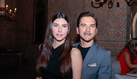  Mariana Palazuelos y Axel Morfín.