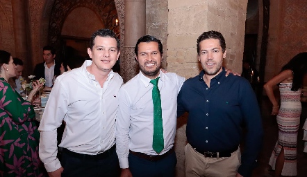  Gonzalo Torres, José Ramón Barragán y Paco Dauajare.