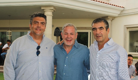  Álvaro, Juan Carlos de la Fuente y Horacio Tobías.