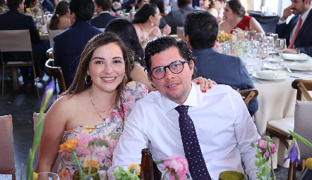  Yusa de la Rosa y Rodrigo Palos.