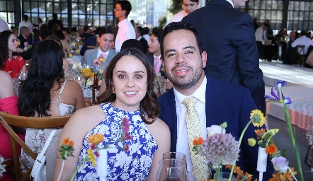  Alejandra Martínez y Ernesto Cervantes.