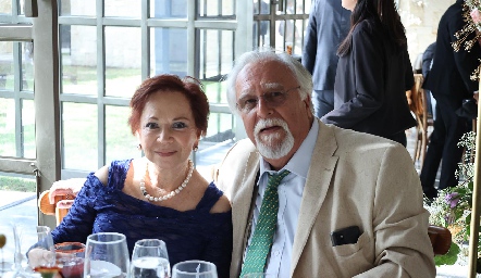  Silvia Dibildox y Daniel Balderas.