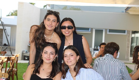  Natalia Gárate, Ale Cedillo, Ana Martha Ocaña y Cristina Nava .