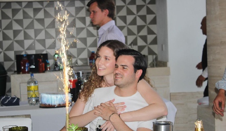  Lucía Hernández y Jero Gómez.