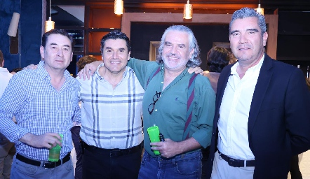  Francisco Gómez, Miguel Chalita, Rafael Piñero y Abel Elizondo.