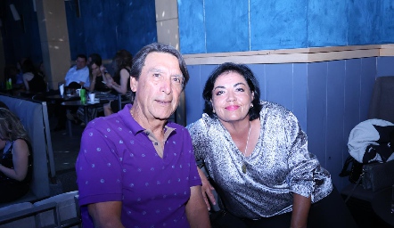  Luis Uresti y Vicky Uribe.