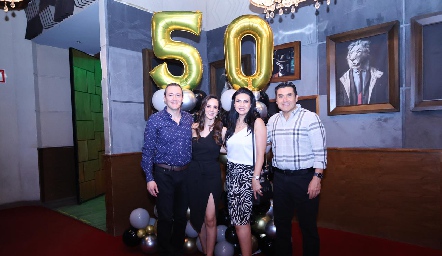  Jorge Ledezma, Gloria Mojarro, Marisol Dip y Miguel Chalita.