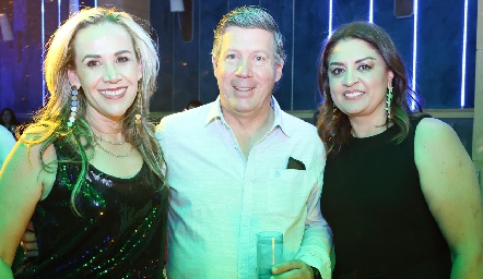  Maricarmen Ayala, Oscar Mendizábal y Claudia Suárez.