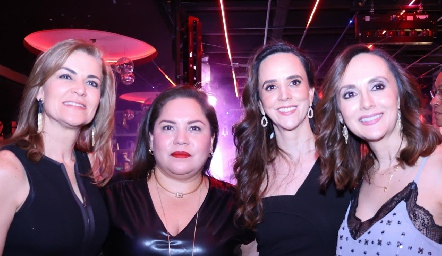  Margarita Sarquis, Elsa Montante, Gloria y Tere Mojarro.