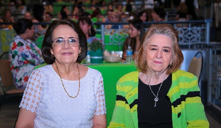  Juana María Atisha y Martha Payán.