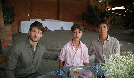  Carlos, Iñaki y José Manuel.