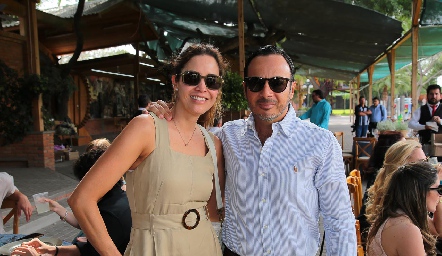  Ana Luisa Díaz de León y Alejandro Stevens.