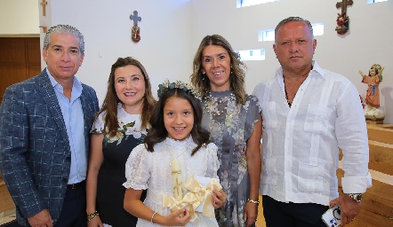  Juan Carlos Barceló, Alejandra Guerra, Elena Villegas, Mary Buendía y Arturo Medina.