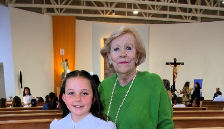  Lara Ocejo y Carmen Piñero.
