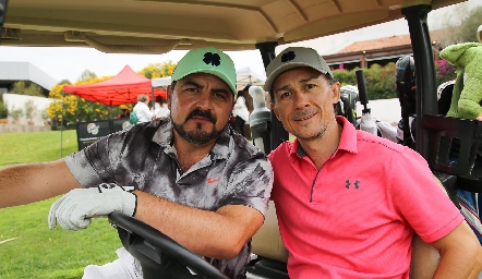  Sergio Benavente y Pancho Lastras.
