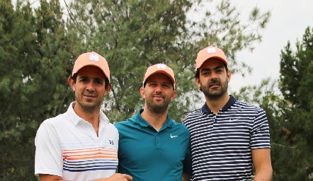  Roberto Mejía, Alejandro y Roberto Abud.