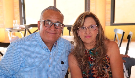  Lorenzo Sánchez y Claudia Ramírez.