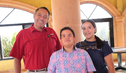  Luis Gerardo Ávila, Luis Gerardo Ávila e Ingrid Deliet.