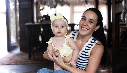  Ximena y su hija Jimena.