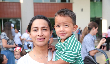  José Ángel y Paola Safont.