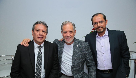 Félix Hernández, Javier Escudero y José de Jesús Rivera.