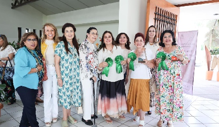  Carmelita Vázquez, Alma Durón, Rosi Vázquez, Luci Compean, Silvia Esparza, Lizbeth Lara, Adela Martínez, Adriana Dibildox y Diana Reyes.