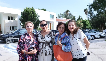  Patricia Nievo, Rebeca Konishi, Leticia Martínez y Lila Ahumada.