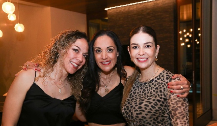  Marcela Guevara, Ivette Morales y Geo Rivera.