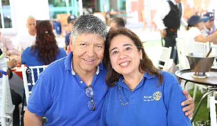  Víctor García y Patricia Sans.