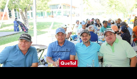  Fernando Flores, Asdrúbal Irurzo, Ciro Soto y Francisco Ruiz.